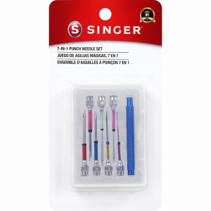 SINGER 8 Piece Punch Needle Embroidery Kit