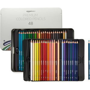 Amazon Basics Premium Colored Drawing Pencils