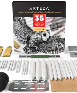 ARTEZA Drawing Kit for Adults, 35-Piece