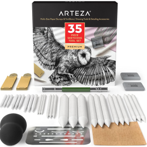 ARTEZA Drawing Kit for Adults, 35-Piece